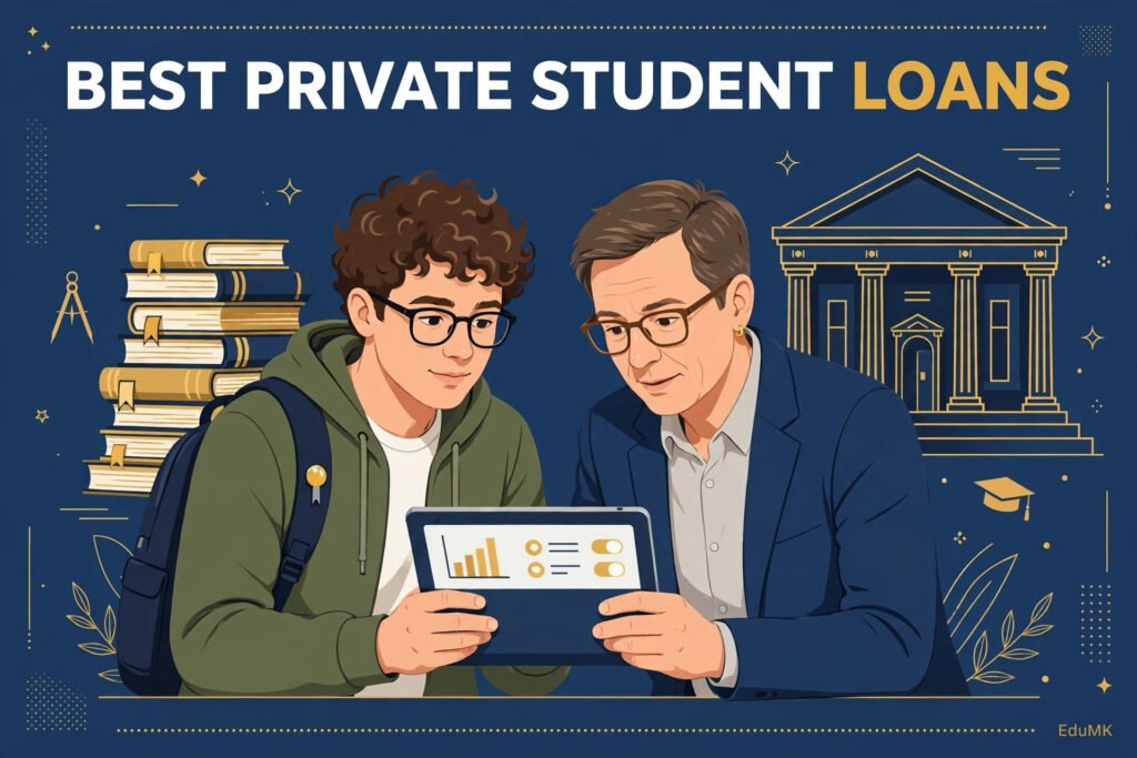 Best Private Student Loans for College Students 2026 - EduMK guide