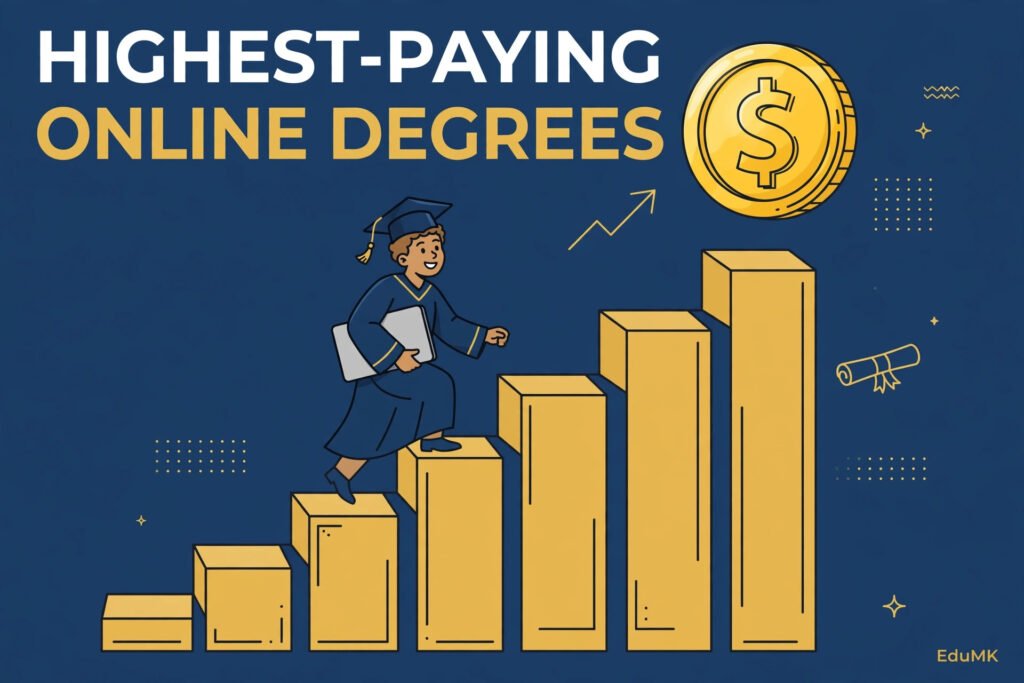 Highest-Paying Online Degrees in 2026 - EduMK guide